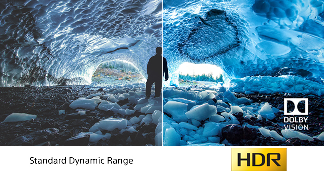Dazzling detail and color with HDR & Dolby Vision